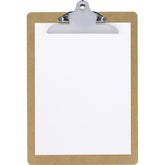 CARPETA SUJETAPAPELES MADERA CON PINZA JUMBO A4 | 12 UNIDADES | (GRAFOPLAS)